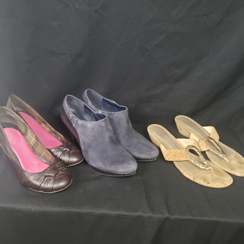 Set of 3 Womens Heels and Sandals
